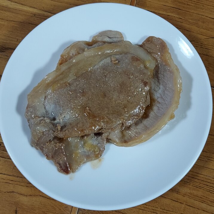 豚肉のみそだれ